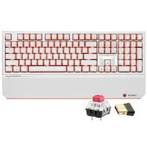 X5 Wireless Mechanical Keyboard, Dual-Mode 2.4G/USB-C Ergonomic Full Size 108 Keys Keyboard, Kailh Box 3.0 Linear Switch, N-Key Rollover, Backlit Gaming Keyboards with Wrist Rest (Pink) X5 Wireless Mechanical Keyboard, Dual-Mode 2.4G/USB-C Ergonomic Full Size 108 Keys Keyboard, Kailh Box 3.0 Linear Switch, N-Key Rollover, Backlit Gaming Keyboards with Wrist Rest (Pink)