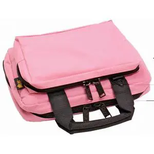 P21103 - Mini Range Bag (12.75" X 8.75" X 3") - Heavy Duty Fabric - Locking Double Zippers - Lifetime Warranty - Pink P21103 - Mini Range Bag (12.75" X 8.75" X 3") - Heavy Duty Fabric - Locking Double Zippers - Lifetime Warranty - Pink