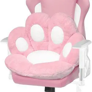 Cat Paw Cushion for Computer and Gaming Chairs 27.6"x31.5" Pink Cat Paw Cushion for Computer and Gaming Chairs 27.6"x31.5" Pink