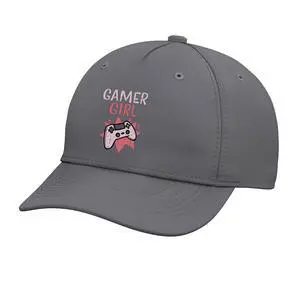 Gamer Girl Pink Game Controller Cute Video Gaming Women Kids Adjustable Printed Baseball Hat, Slate Grey Gamer Girl Pink Game Controller Cute Video Gaming Women Kids Adjustable Printed Baseball Hat, Slate Grey