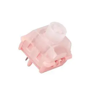 WS BigLucky Keyboard Switches, Mechanical Clicky Switches 5 Pins Pre Lubed Key Switch for MX Mechanical Keyboard 35Pcs (Pink) WS BigLucky Keyboard Switches, Mechanical Clicky Switches 5 Pins Pre Lubed Key Switch for MX Mechanical Keyboard 35Pcs (Pink)