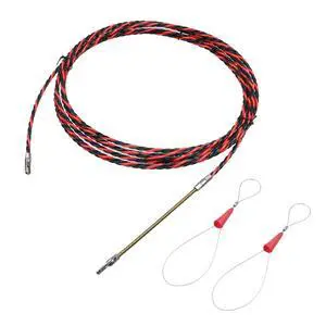 0.26"/6.5mm Fish Tape Cable Puller Kit, 5M 0.26"/6.5mm Fish Tape Cable Puller Kit, 5M