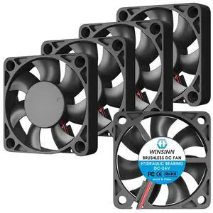 50mm 24V Fan - Hydraulic Bearing 6000 RPM 5010 Cooling Fan Replacement for Industrial Equipment/Servers/Routers, 30cm Cable with XH2.54-2PIN, Brushless 50x10mm (5Pcs) 50mm 24V Fan - Hydraulic Bearing 6000 RPM 5010 Cooling Fan Replacement for Industrial Equipment/Servers/Routers, 30cm Cable with XH2.54-2PIN, Brushless 50x10mm (5Pcs)