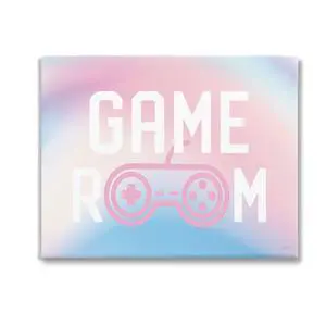 'Pastel Gamer Room Sign'| Canvas Art 'Pastel Gamer Room Sign'| Canvas Art