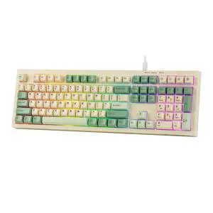 Aula S102 Membrane Gaming Keyboard w/Number Pad, 100% Full Size Aula S102 Membrane Gaming Keyboard w/Number Pad, 100% Full Size