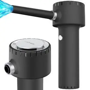 Electric Air Duster, Compressed Air Duster, Portable 45000 RPM Cordless Dust Blower, 6000mAh Battery Air Can Duster, Powerful Computer Keyboard Cleaning Air Spray Electric Air Duster, Compressed Air Duster, Portable 45000 RPM Cordless Dust Blower, 6000mAh Battery Air Can Duster, Powerful Computer Keyboard Cleaning Air Spray