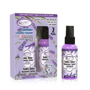 Toilet Poop Spray 2 Oz (2 Pack), Lavender Scent Odor Eliminator | Spray Before No. 2 To Trap Bathroom Odors, 100 Uses Per Bottle, Portable Size For Travel, Home, Office & School Toilet Poop Spray 2 Oz (2 Pack), Lavender Scent Odor Eliminator | Spray Before No. 2 To Trap Bathroom Odors, 100 Uses Per Bottle, Portable Size For Travel, Home, Office & School