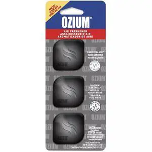 Carbon Black That New Car Smell Vent Clip Auto Air Freshener, 3 Pack Carbon Black That New Car Smell Vent Clip Auto Air Freshener, 3 Pack