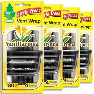 Car Air Freshener | Vent Wrap Provides Long Lasting Scent, Invisibly Fresh | 16 Air Fresheners | Vanillaroma Car Air Freshener | Vent Wrap Provides Long Lasting Scent, Invisibly Fresh | 16 Air Fresheners | Vanillaroma