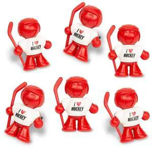 Little Joe 96427-6PK I Love Hockey New Car Scent Car Air Freshener Vent Clip, Fights Odors for up to 45 Days, Long-Lasting Freshness, Cute Car Odor Eliminator, Red, Pack of 6 Little Joe 96427-6PK I Love Hockey New Car Scent Car Air Freshener Vent Clip, Fights Odors for up to 45 Days, Long-Lasting Freshness, Cute Car Odor Eliminator, Red, Pack of 6