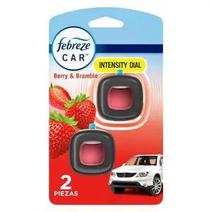 Car Air Freshener Vent Clip Berry & Bramble Scent, .06 oz. Car Vent Clip, 2 Count Car Air Freshener Vent Clip Berry & Bramble Scent, .06 oz. Car Vent Clip, 2 Count