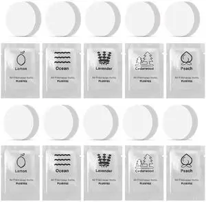 10 Pack Car Air Vent Clip Freshener Refills Solid Fragrance - 5 Scents Replacement Pads Car Fresheners Long Lasting - Variety Scent Refill - Cedarwood, Lemon, Ocean, Peach, Lavender 10 Pack Car Air Vent Clip Freshener Refills Solid Fragrance - 5 Scents Replacement Pads Car Fresheners Long Lasting - Variety Scent Refill - Cedarwood, Lemon, Ocean, Peach, Lavender