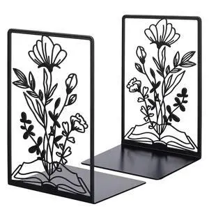 Book Lover Gifts Metal Book Shelf Accessories Bookends | Metal Book Ends TBR Storage Bookends for Shelves Decorative Bookworm Librarian Readers Booklover Bookish Reading Accessory Book Lover Gifts Metal Book Shelf Accessories Bookends | Metal Book Ends TBR Storage Bookends for Shelves Decorative Bookworm Librarian Readers Booklover Bookish Reading Accessory