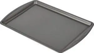 Everyday Baking Sheet with Carbon Steel Construction & Scratch-Resistant Metal-Utensil Safe Nonstick , 9 x 13-Inch Everyday Baking Sheet with Carbon Steel Construction & Scratch-Resistant Metal-Utensil Safe Nonstick , 9 x 13-Inch