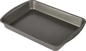 04048 Metal Utensil Nonstick Roast Pan, Easy Clean Dishwasher Safe, 11.5 Inch x 15.5, Silver 04048 Metal Utensil Nonstick Roast Pan, Easy Clean Dishwasher Safe, 11.5 Inch x 15.5, Silver