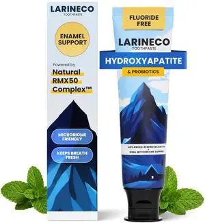 Nano Hydroxyapatite Toothpaste - Hydroxyapatite Remineralizing Toothpaste, Sulfate Free, Fluoride Enamel Support, Chamomile Myrrh Gum Care, Gentle Whitening, Sensitive Teeth, Mint, 4 fl oz Nano Hydroxyapatite Toothpaste - Hydroxyapatite Remineralizing Toothpaste, Sulfate Free, Fluoride Enamel Support, Chamomile Myrrh Gum Care, Gentle Whitening, Sensitive Teeth, Mint, 4 fl oz