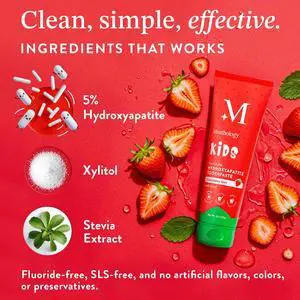 Kid's Toothpaste (Strawberry and Watermelon) and Kid's Tongue Scraper Kid's Toothpaste (Strawberry and Watermelon) and Kid's Tongue Scraper