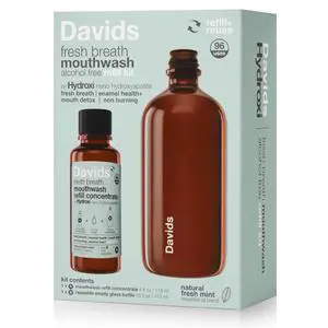 Hydroxi Mouthwash Kit Remineralizing Enamel Health Mint 16 fl oz | Alcohol-Free & Fluoride-Free Formula, Relieves Dry Mouth, Powered by Nano-Hydroxyapatite, Fresh Mint Flavor Hydroxi Mouthwash Kit Remineralizing Enamel Health Mint 16 fl oz | Alcohol-Free & Fluoride-Free Formula, Relieves Dry Mouth, Powered by Nano-Hydroxyapatite, Fresh Mint Flavor