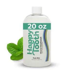 Hydroxyapatite Mouthwash, Remineralizing, Fresh Breath, Mint, 20 Fl Oz | Remineralizing Mouthwash For Adults And Kids, Whitening, No Alcohol Formula, Fluoride Free, Enamel Safe, Dentist Formulated Hydroxyapatite Mouthwash, Remineralizing, Fresh Breath, Mint, 20 Fl Oz | Remineralizing Mouthwash For Adults And Kids, Whitening, No Alcohol Formula, Fluoride Free, Enamel Safe, Dentist Formulated