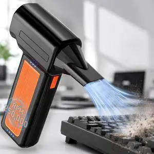 250000RPM Electric Air Duster for Keyboard: One Blow Clears Dust and Crumbs | Powerful & 5 Nozzles More Versatile - Fast Charging Rechargeable and Reusable Mini Blower 250000RPM Electric Air Duster for Keyboard: One Blow Clears Dust and Crumbs | Powerful & 5 Nozzles More Versatile - Fast Charging Rechargeable and Reusable Mini Blower