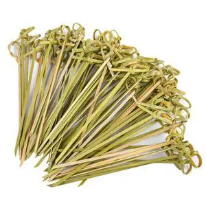 300PCS Cocktail Picks Bamboo Skewers for Appetizers, 4.7 Inch Toothpicks for Appetizers, Natural Bamboo Knot Skewers, Food Picks, Fancy Tooth Picks for Drinks,Barbecue Snacks, Sandwiches 300PCS Cocktail Picks Bamboo Skewers for Appetizers, 4.7 Inch Toothpicks for Appetizers, Natural Bamboo Knot Skewers, Food Picks, Fancy Tooth Picks for Drinks,Barbecue Snacks, Sandwiches