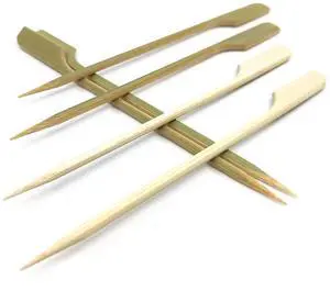 3.5 inch Bamboo Paddle Picks Skewers Toothpicks for CocktailAppetizersFruitSandwichBarbeque Snacks.Wood pick More Size Choices 3.5''/ 4.7''/ 7''/ 10'' (Pack of 100) 3.5 inch Bamboo Paddle Picks Skewers Toothpicks for CocktailAppetizersFruitSandwichBarbeque Snacks.Wood pick More Size Choices 3.5''/ 4.7''/ 7''/ 10'' (Pack of 100)