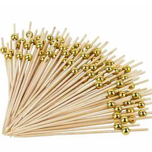 200 Pcs Cocktail Picks for Drinks, Fancy Toothpicks for Appetizers, Bamboo Cocktail Picks for Appetizers, Cocktail Toothpicks Cocktail Skewers Appetizer Picks for Party - 4.7 Inch 200 Pcs Cocktail Picks for Drinks, Fancy Toothpicks for Appetizers, Bamboo Cocktail Picks for Appetizers, Cocktail Toothpicks Cocktail Skewers Appetizer Picks for Party - 4.7 Inch