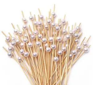 Cocktail Picks for Appetizers, Toothpicks for Appetizers, 200PCS Bamboo Cocktail Toothpicks for Drinks Fruit, Decorative Bamboo Skewers for Appetizer Food Sticks Cocktail Picks for Appetizers, Toothpicks for Appetizers, 200PCS Bamboo Cocktail Toothpicks for Drinks Fruit, Decorative Bamboo Skewers for Appetizer Food Sticks