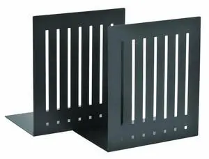 STEELMASTER by BankSupplies 10-Inch Heavy Duty Bookends | Scratch Resistant Finish | Heavy Gauge Material | Non-Slip Padded Base Protection | For Office, Bookshelves, Binders & Books STEELMASTER by BankSupplies 10-Inch Heavy Duty Bookends | Scratch Resistant Finish | Heavy Gauge Material | Non-Slip Padded Base Protection | For Office, Bookshelves, Binders & Books