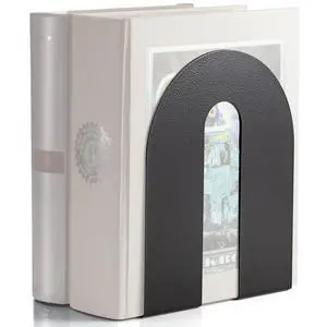 Heavy Weighted Metal Bookends Set of 2, 10-Inch Steel Book Ends for Shelves, Non-Skid Base Book Supports for Books, Binders, and Office Organization, Black Heavy Weighted Metal Bookends Set of 2, 10-Inch Steel Book Ends for Shelves, Non-Skid Base Book Supports for Books, Binders, and Office Organization, Black