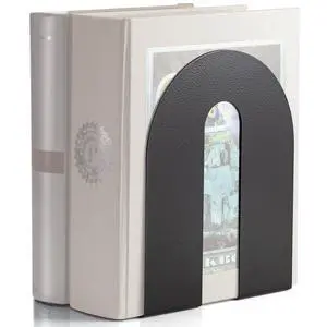 Heavy Duty 10" Bookends, Non-Skid Base, Black, Pair (93142) Heavy Duty 10" Bookends, Non-Skid Base, Black, Pair (93142)