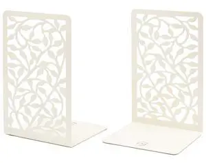 Infinite Leaves Bookends - Metal Set of 2 for Heavy Books, Home Office & Decorative Book Stoppers Infinite Leaves Bookends - Metal Set of 2 for Heavy Books, Home Office & Decorative Book Stoppers