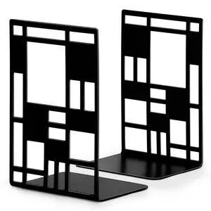 Book Ends,Bookends,Book Ends for Shelves,Bookends for Heavy Books | Book Divider Decorative Holder,Metal Heavy Duty Bookend,Abstract Art Book Stopper Supports for Office,Black 1 Pair Book Ends,Bookends,Book Ends for Shelves,Bookends for Heavy Books | Book Divider Decorative Holder,Metal Heavy Duty Bookend,Abstract Art Book Stopper Supports for Office,Black 1 Pair