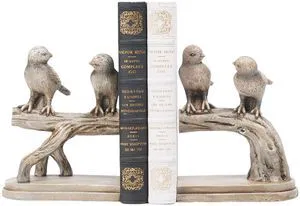 Decorative-Bookends Birds Book-Ends Heavy Duty - Unique Book Ends to Hold Books Heavy Duty Antique Book Stoppers for Shelf Office Desk Books Stand Organizer 2.3 LBS 4.75 * 4 * 6 in Newman House Studio Decorative-Bookends Birds Book-Ends Heavy Duty - Unique Book Ends to Hold Books Heavy Duty Antique Book Stoppers for Shelf Office Desk Books Stand Organizer 2.3 LBS 4.75 * 4 * 6 in Newman House Studio
