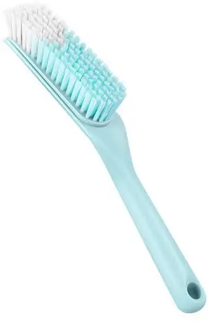 Laundry Brush Shoe Brush, 9.8" PBT Soft Bristle Cleaning Brush | PP Plastic Sturdy Handle, Professional Scrub Brush for Cleaning Fabrics, Clothes, Floors and Bathrooms Laundry Brush Shoe Brush, 9.8" PBT Soft Bristle Cleaning Brush | PP Plastic Sturdy Handle, Professional Scrub Brush for Cleaning Fabrics, Clothes, Floors and Bathrooms