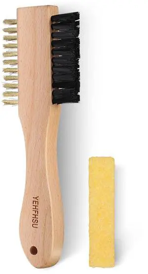 2-Piece Suede Brush and Suede Eraser, Suede Cleaner Kit, Suede Brush for Shoes Effectively Solves Stubborn Stains on Soft Bristle Shoes 2-Piece Suede Brush and Suede Eraser, Suede Cleaner Kit, Suede Brush for Shoes Effectively Solves Stubborn Stains on Soft Bristle Shoes