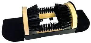 Boot and Shoe Brush Cleaner Scraper for Outdoor Mud with Folding Sides by Trademark Innovations Boot and Shoe Brush Cleaner Scraper for Outdoor Mud with Folding Sides by Trademark Innovations