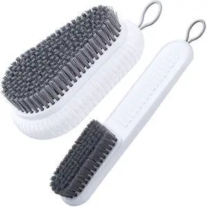Cleaning Brush Soft Bristle Brush Laundry Scrub Brush Clothes & Shoes Brush | 2 Pack Scrubbing Brush Easy to Grip Household Cleaning Brushes Tool for Countertops Bathtubs Cleaning Brush Soft Bristle Brush Laundry Scrub Brush Clothes & Shoes Brush | 2 Pack Scrubbing Brush Easy to Grip Household Cleaning Brushes Tool for Countertops Bathtubs