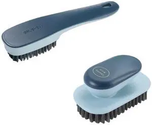 Laundry Brush, Shoe Brush, Floor Tiles, Kitchen, Carpet, Household Cleaning,Easy to Hold Set ofSoft Bristle ScrubSneaker2 Pieces(Blue) Laundry Brush, Shoe Brush, Floor Tiles, Kitchen, Carpet, Household Cleaning,Easy to Hold Set ofSoft Bristle ScrubSneaker2 Pieces(Blue)