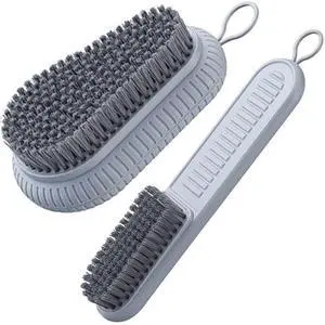 Cleaning Brush Soft Bristle Brush Laundry Scrub Brush Clothes & Shoes Brush | 2 Pack Scrubbing Brush Easy to Grip Household Cleaning Brushes Tool for Countertops Bathtubs Cleaning Brush Soft Bristle Brush Laundry Scrub Brush Clothes & Shoes Brush | 2 Pack Scrubbing Brush Easy to Grip Household Cleaning Brushes Tool for Countertops Bathtubs