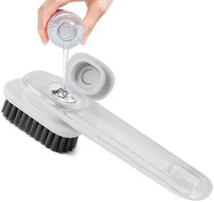 Shoe Brush, Laundry Stain Brush, Liquid Dispenser Shoe Cleaning Brush | Sneaker Cleaner Brush for Tennis, Running, Golf, Work on Most Shoes, Multi-Purpose Cleaning Brush for Household & Outdoor Shoe Brush, Laundry Stain Brush, Liquid Dispenser Shoe Cleaning Brush | Sneaker Cleaner Brush for Tennis, Running, Golf, Work on Most Shoes, Multi-Purpose Cleaning Brush for Household & Outdoor
