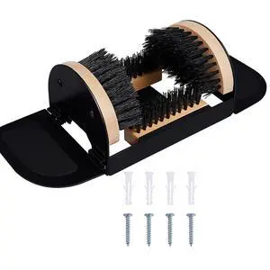 Boot Scrubber, Upgraded Bristles and Frame Strength - Shoe Scraper & Boot Cleaner Brush Boot Scrubber, Upgraded Bristles and Frame Strength - Shoe Scraper & Boot Cleaner Brush