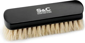 Premium Horsehair Shoe Polish Brush Handcrafted Beechwood Shoe Brush for Shine and Buffing Luxurious Shoe Shine Brush with Soft Horsehair Bristles (Black/White) Premium Horsehair Shoe Polish Brush Handcrafted Beechwood Shoe Brush for Shine and Buffing Luxurious Shoe Shine Brush with Soft Horsehair Bristles (Black/White)