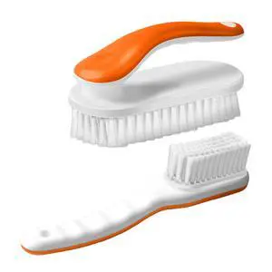 2Pack Shoe Cleaning Brush Household Laundry Clothes Scrubbing for Stains Bathroom Ergonomics Grip Easy Hold (2, Orange) 2Pack Shoe Cleaning Brush Household Laundry Clothes Scrubbing for Stains Bathroom Ergonomics Grip Easy Hold (2, Orange)