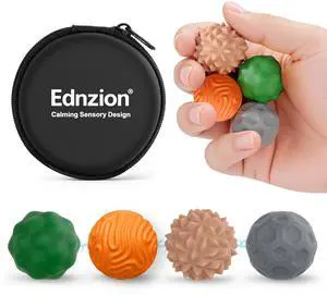 Fidget Toys Adults 4PCS Magnetic Silicone Stress Balls for Anxiety, Focus & ADHD Relief, Textured Sensory Desk Gadgets, Stocking Stuffers or White Elephant Gifts for Men Women Teens Fidget Toys Adults 4PCS Magnetic Silicone Stress Balls for Anxiety, Focus & ADHD Relief, Textured Sensory Desk Gadgets, Stocking Stuffers or White Elephant Gifts for Men Women Teens