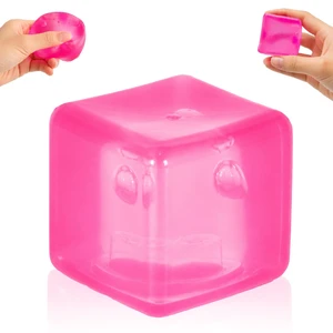 Cube Squishy Stress Cube Toy, 1.97in(5cm) Squeeze Cube(Pink) | Slow-Rise Sensory Fidget Cube for Stress Relief,Cube Squishy Stress Ball, Stress Relief Cube for Kids,Youth,Adult(Pink) Cube Squishy Stress Cube Toy, 1.97in(5cm) Squeeze Cube(Pink) | Slow-Rise Sensory Fidget Cube for Stress Relief,Cube Squishy Stress Ball, Stress Relief Cube for Kids,Youth,Adult(Pink)