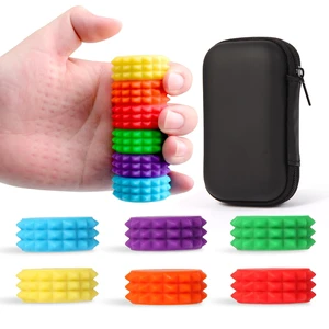 Stress Balls, 6 Pack Pain Stim Fidget Toys Adults & Teens, Sensory Toys for Kids with Autism ADHD with Storage Box, Stress Relief & Focus Handheld Roller for Office Travel Classroom Stress Balls, 6 Pack Pain Stim Fidget Toys Adults & Teens, Sensory Toys for Kids with Autism ADHD with Storage Box, Stress Relief & Focus Handheld Roller for Office Travel Classroom