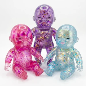 Baby Squishy Glitter Slow Rising, Squishy Babies Sensory Fidget for Stress Relief, Soft Cute Squeeze, Desk Decor & Gift Baby Squishy Glitter Slow Rising, Squishy Babies Sensory Fidget for Stress Relief, Soft Cute Squeeze, Desk Decor & Gift