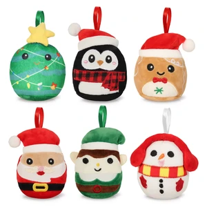 Mini Plush Christmas Ornaments 3.15 Cute Plush Ornament for Christmas Tree Decoration, Collectible Soft & Squishy Small Stuffed Animal Toy - Stocking Stuffers, Gift for Kids Mini Plush Christmas Ornaments 3.15 Cute Plush Ornament for Christmas Tree Decoration, Collectible Soft & Squishy Small Stuffed Animal Toy - Stocking Stuffers, Gift for Kids