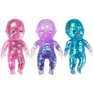Baby Squishy Glitter Slow Rising | Cute Sparkly Sensory Decompression Doll for Adults, Portable Relief Anxiety Stress Ball, Desk Decor & Gift (pink+blue+purple) Baby Squishy Glitter Slow Rising | Cute Sparkly Sensory Decompression Doll for Adults, Portable Relief Anxiety Stress Ball, Desk Decor & Gift (pink+blue+purple)